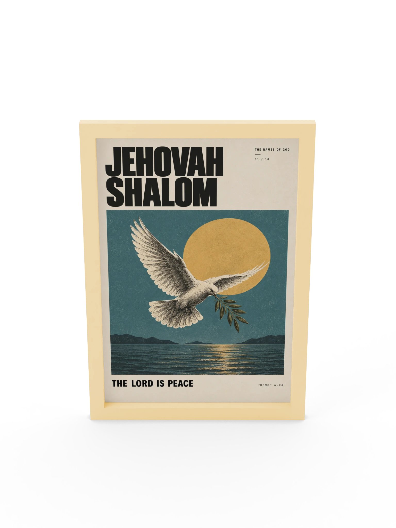 Jehovah Shalom | Names of God Framed Print product image (9)
