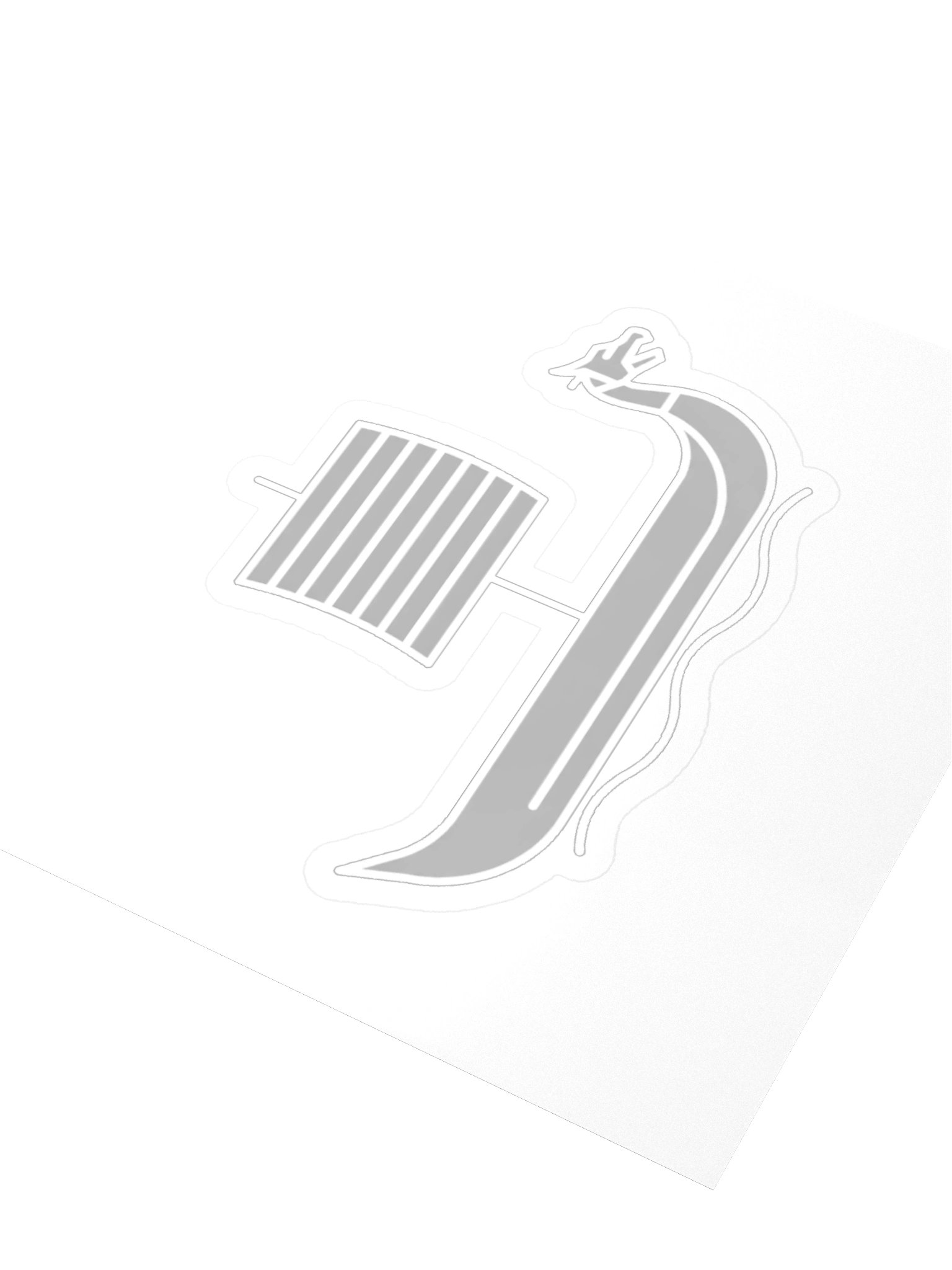 Minimal Longship Sticker product image (9)