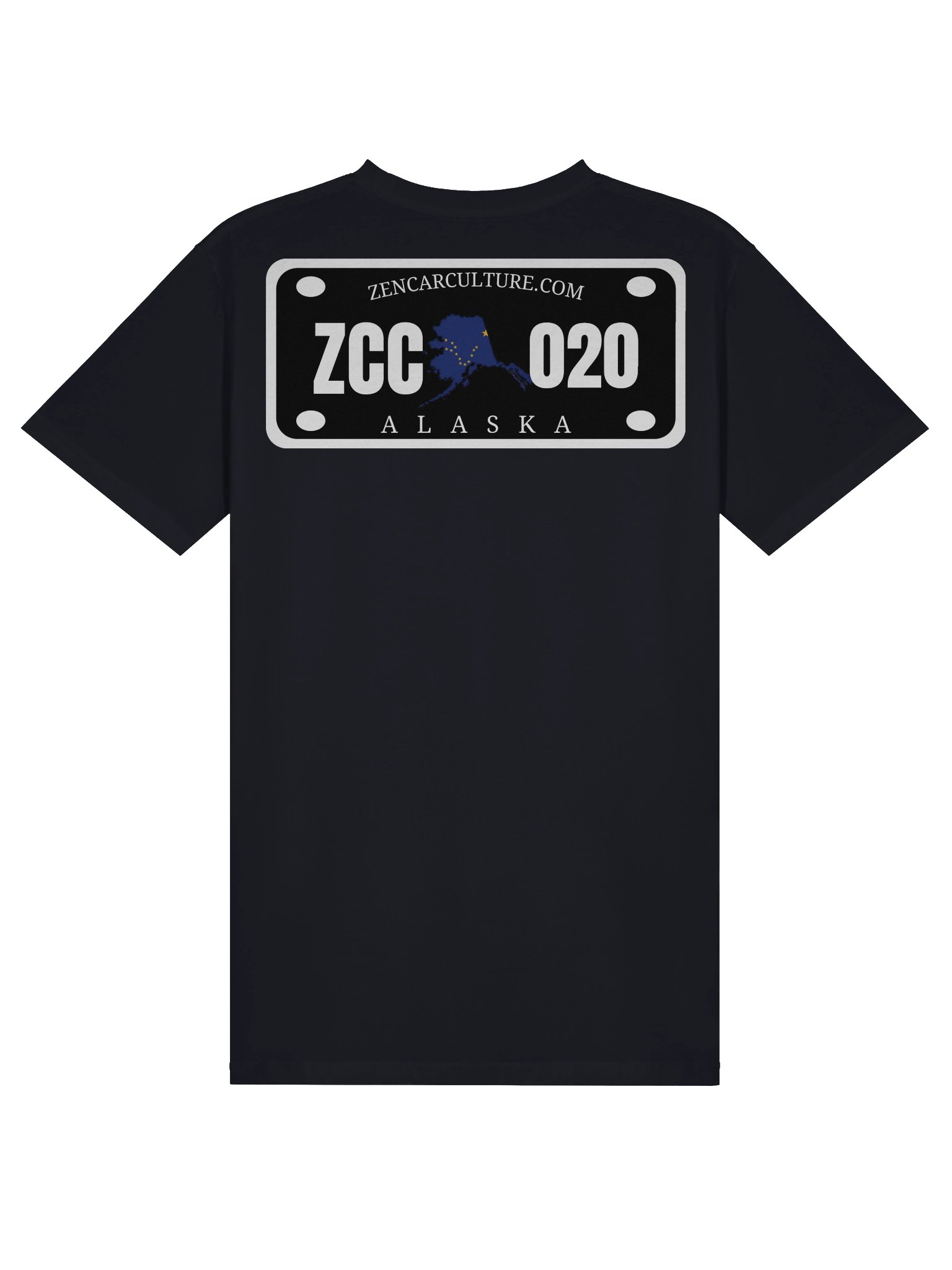 ALASKA LICENSE PLATE PREMIUM TEE product image (1)