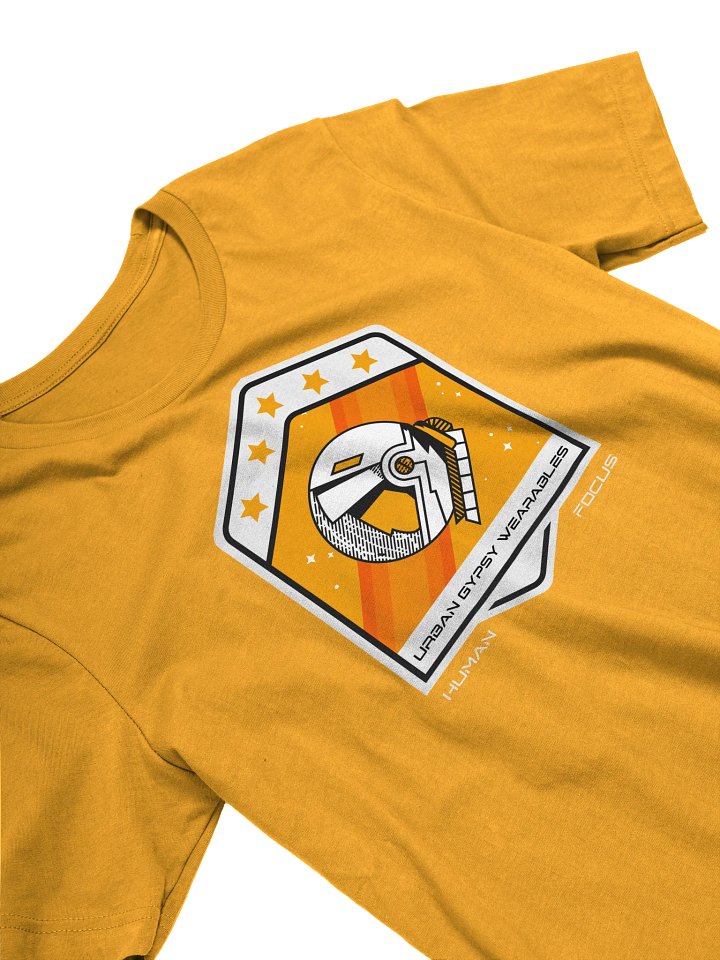 Human Space Focus Badge T-Shirt product image (56)
