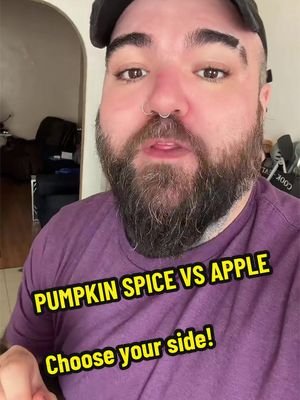 PUMPKIN SPICE VS APPLE PICK A SIDE! #thomasjallie #pumkpinspice #fall #autumn #foodtok 