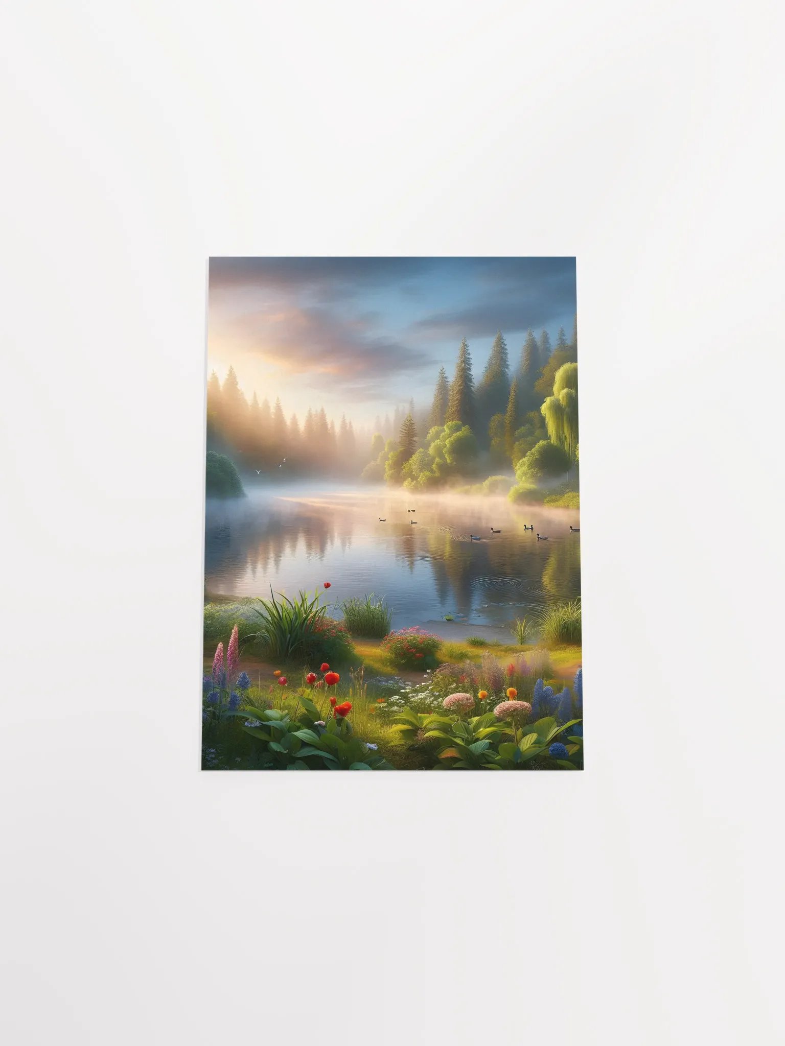Morning Glow Matte Poster Print product image (34)
