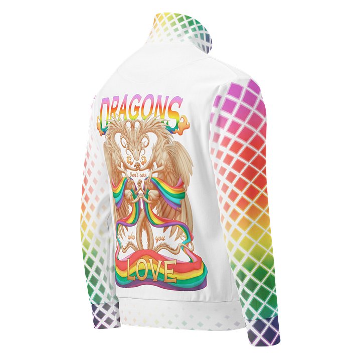 White Pride Dragons Track Jacket product image (2)