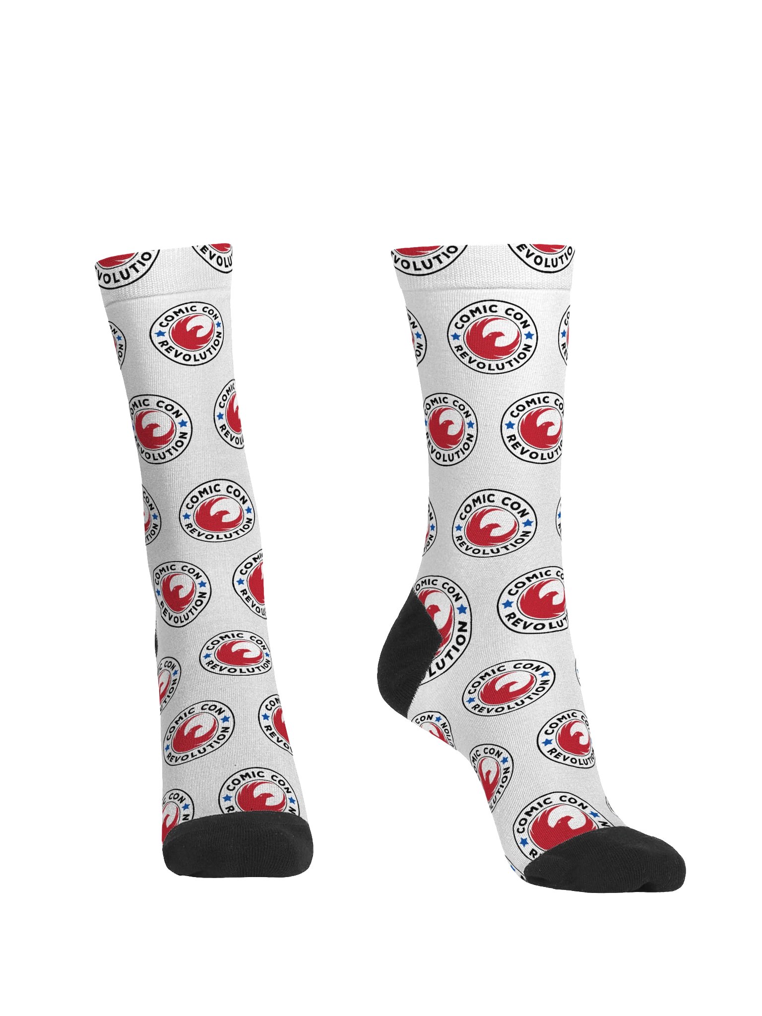 Comic Con Revolution Bullet Logo Socks product image (2)