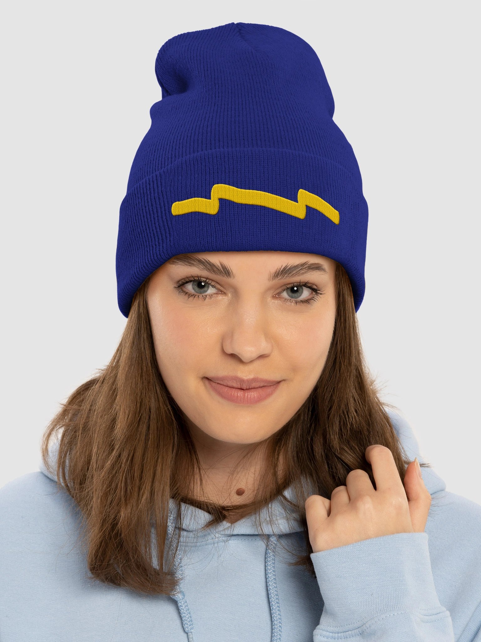 Based Zigzagbolt Cuffed Beanie product image (3)