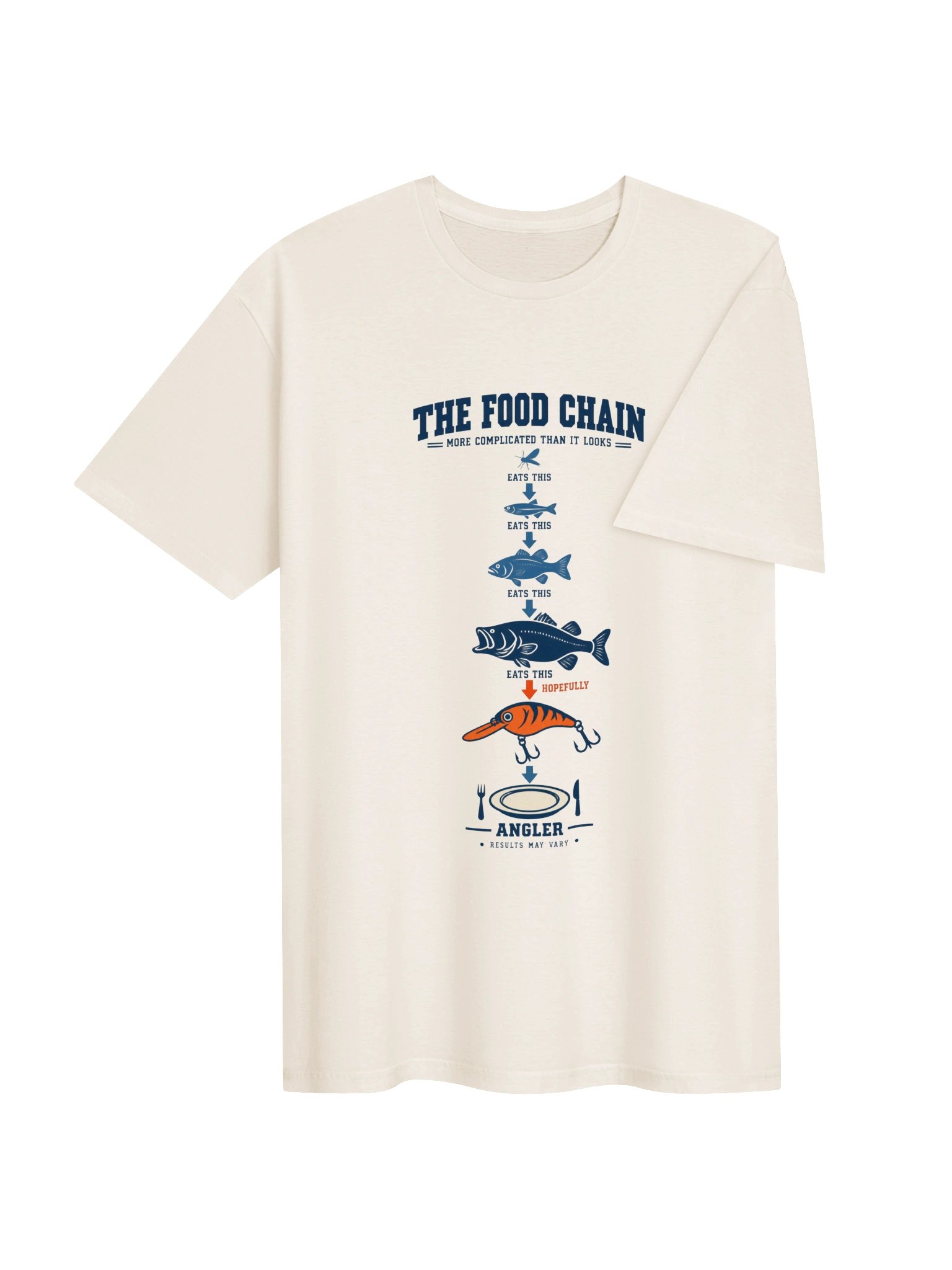 The Angler Food Chain T-Shirt product image (4)