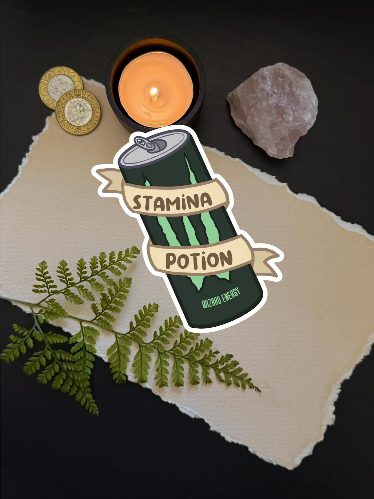 Wizard Energy Stamina Potion - 2.75" Sticker product image (1)