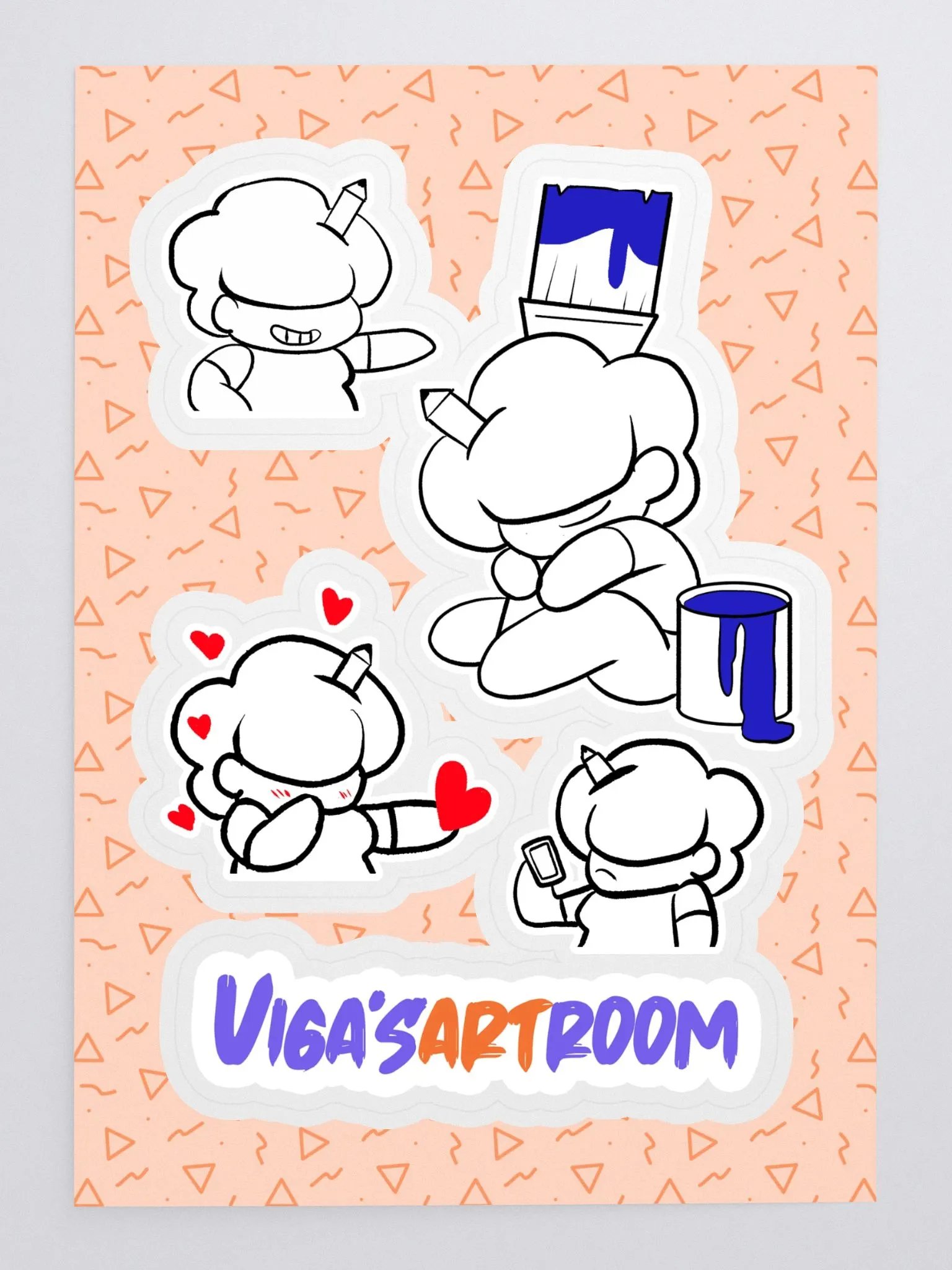 Viga's Art Room Sticker Sheet 2 product image (3)