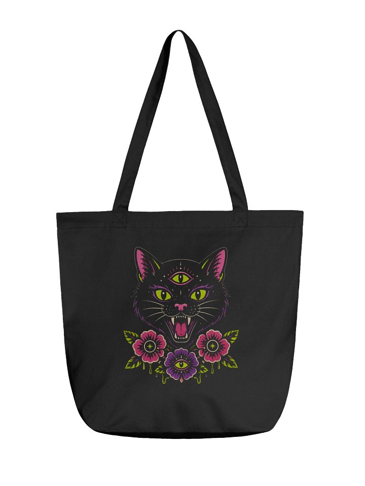 Acid Cat Tote Bag product image (2)