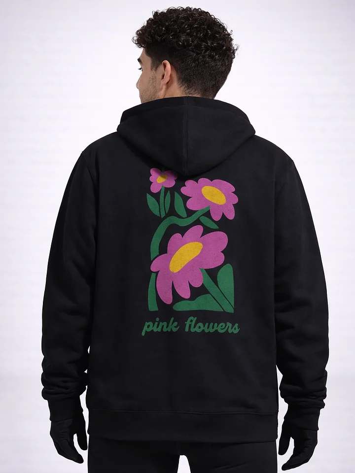 PINK FLOWERS - ZIP UP JACKET product image (1)