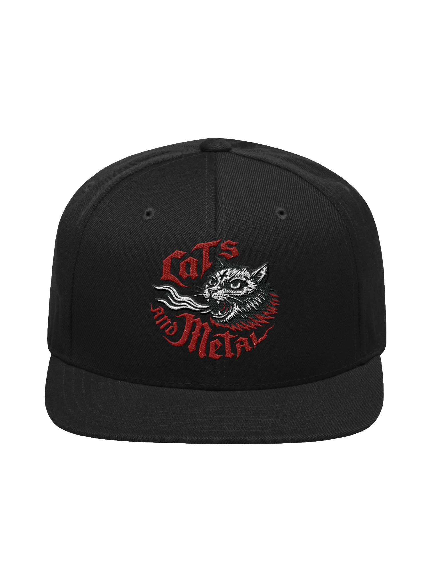 CATS AND METAL NEW LOGO WOOL SNAP BACK product image (2)
