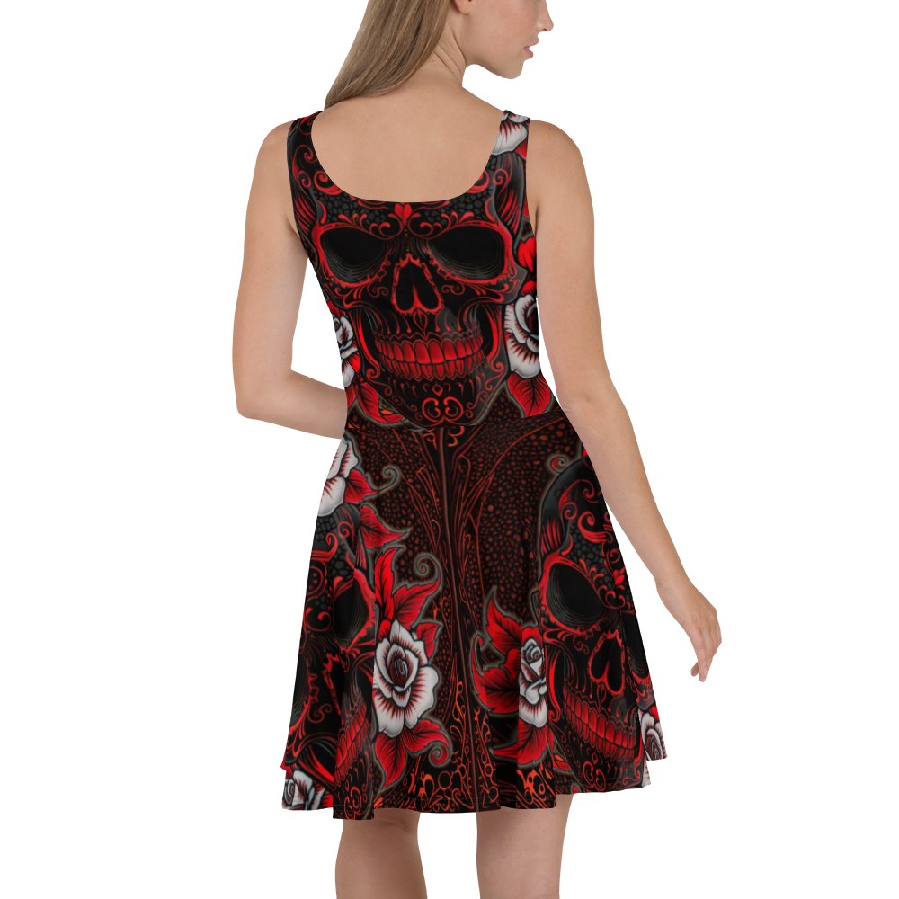 Crimson Bloom Dress product image (4)