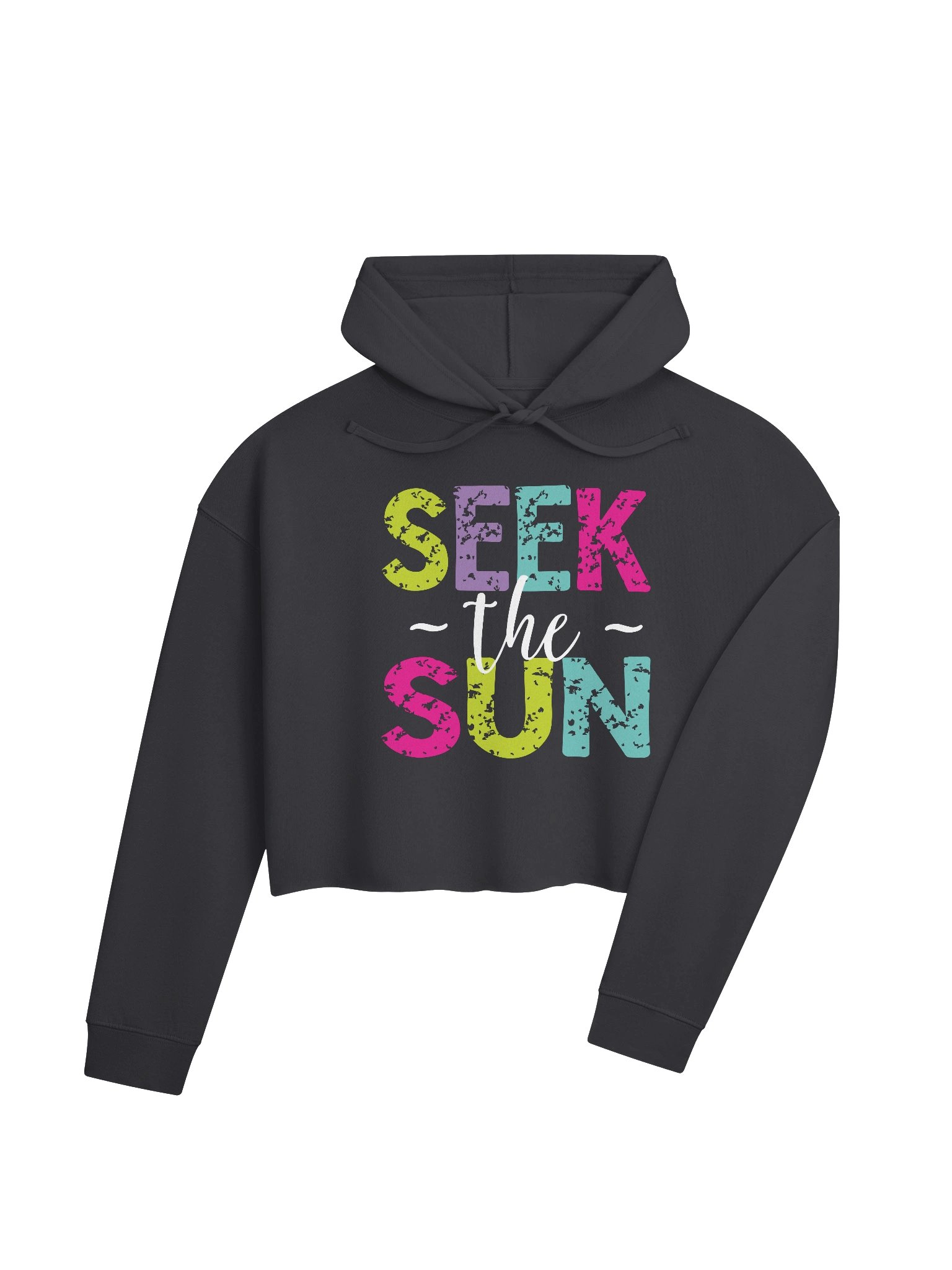 Seek the Sun Cropped Hoodie product image (3)