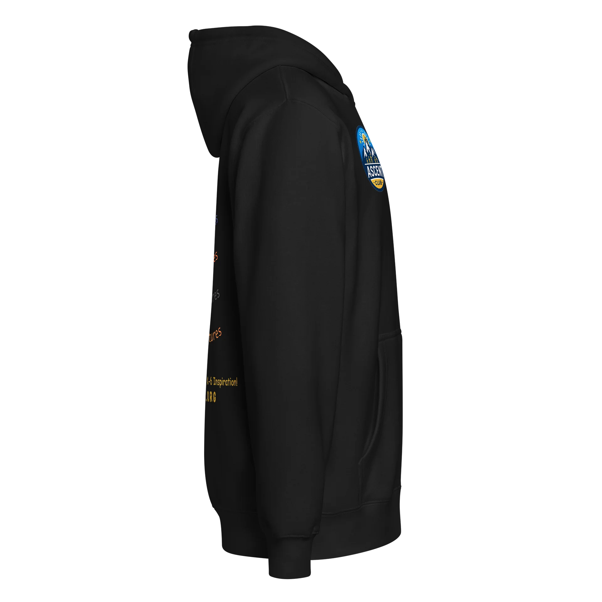Officially Licensed ASCENT Club Santiago HS Chapter Hoodie - Unisex - Zip Hoodie Design 1 product image (4)