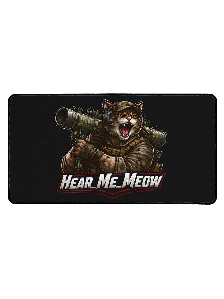 Meow Desk Mat product image (1)