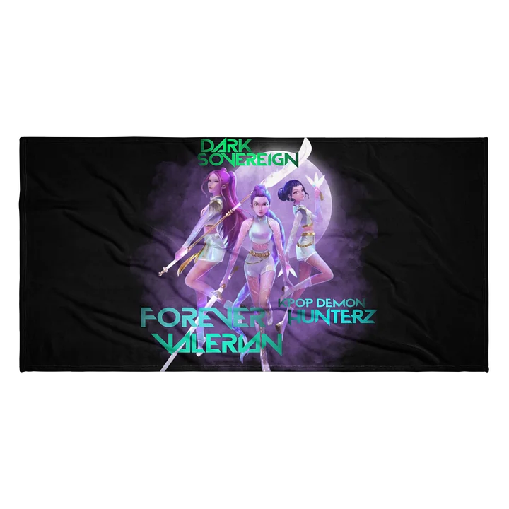 huntrix honmoon beach towel product image (2)