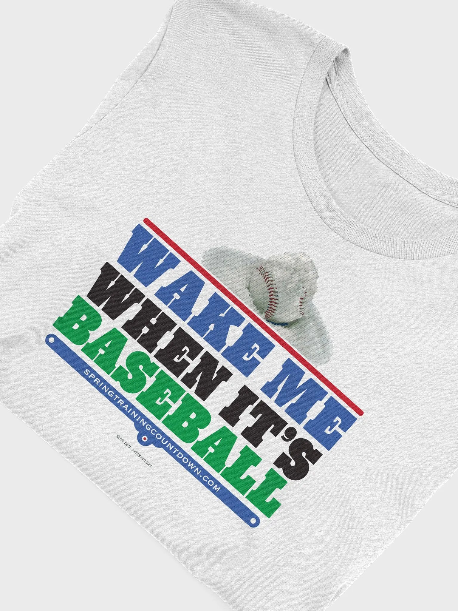 Wake Me When It's Baseball Tee product image (3)