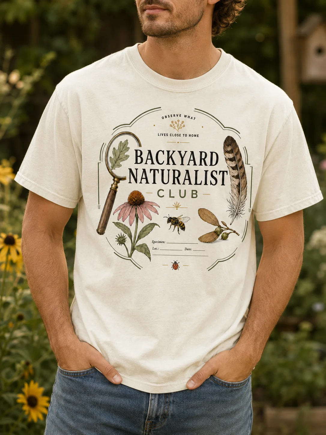 Backyard Naturalist Club T-shirt product image (3)