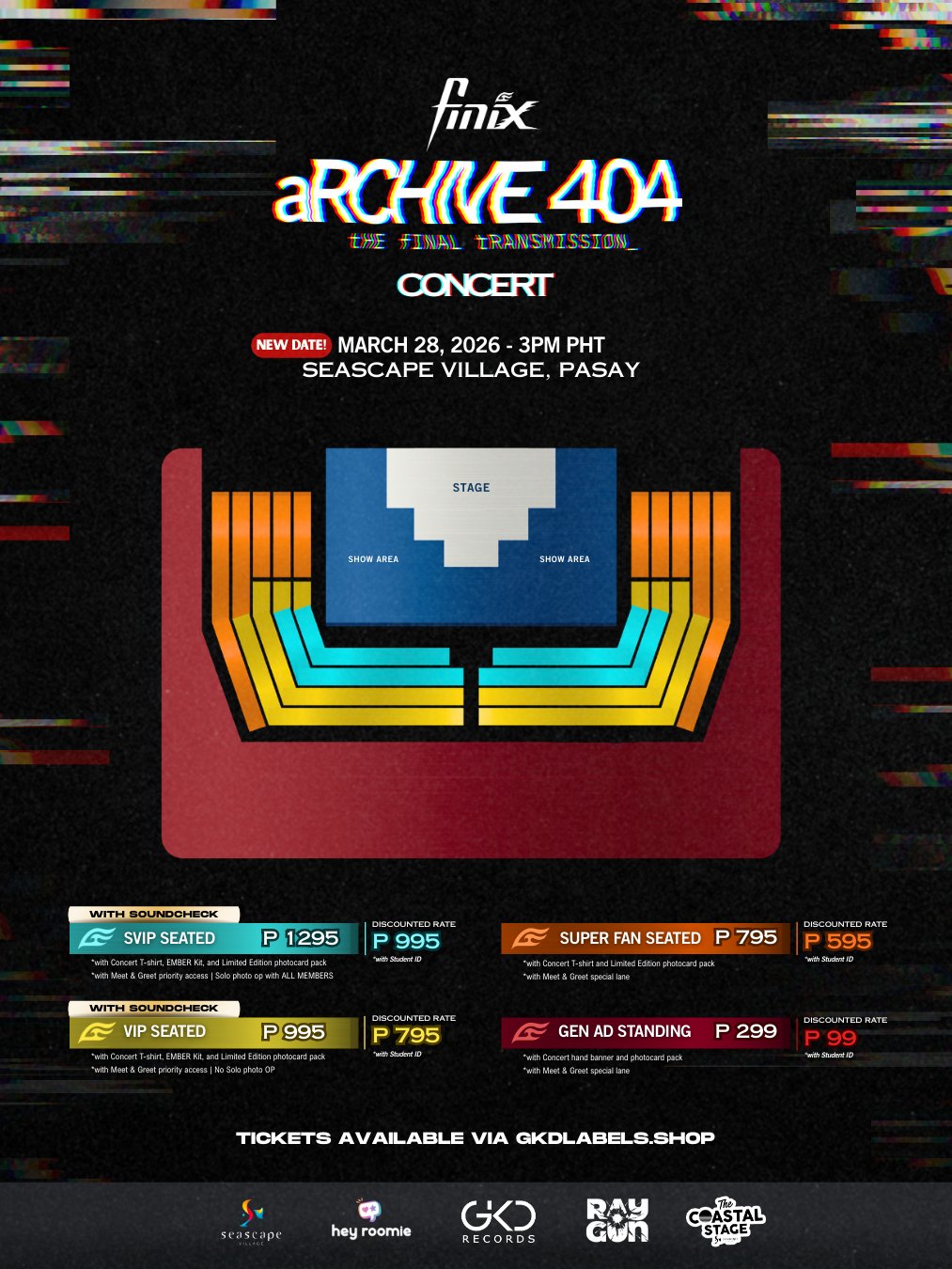 [GCASH ONLY!!!] aRCHIVE 404 Concert Packages (EARLY BIRD) product image (3)