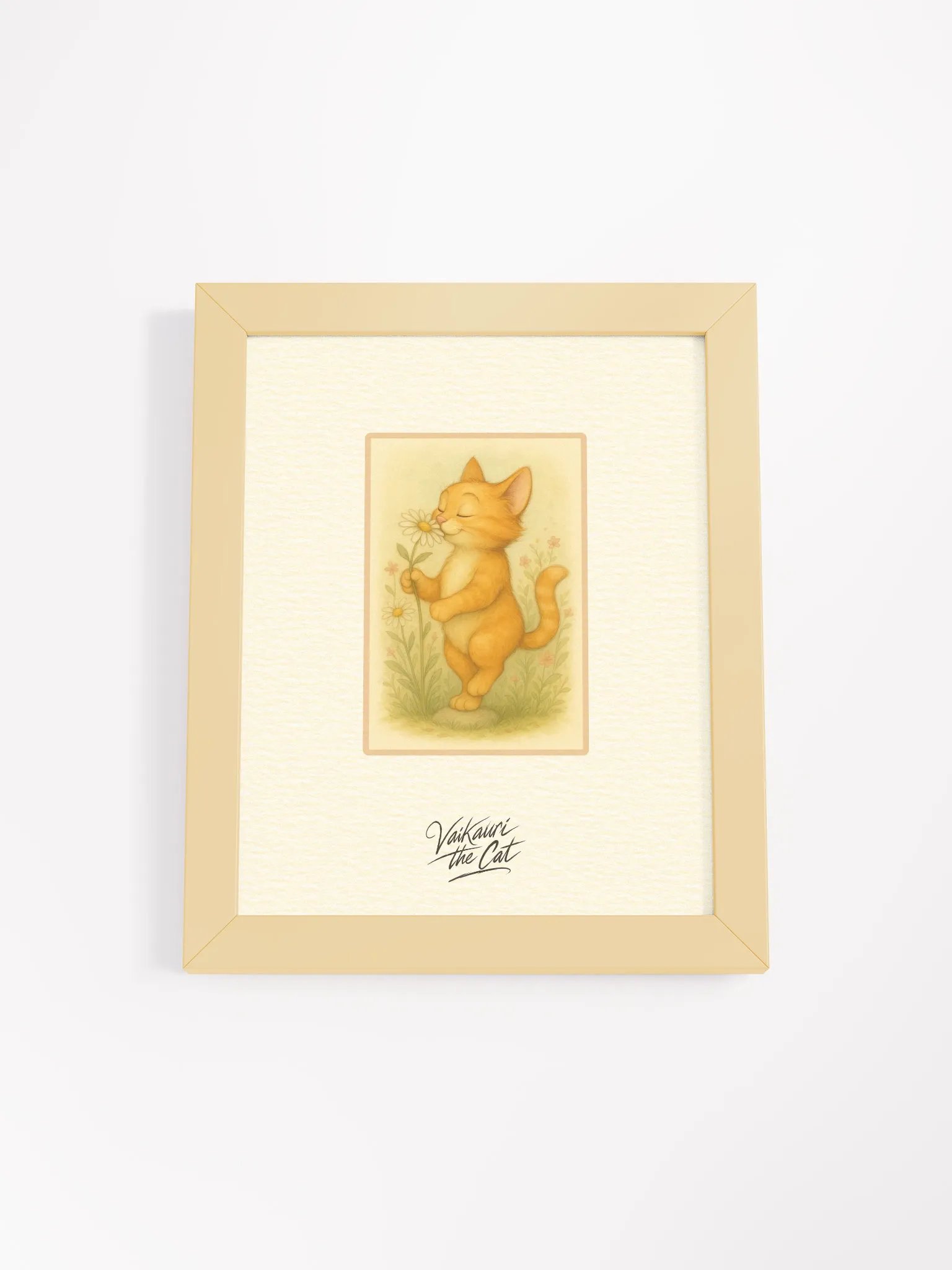 Vaikauri the Cat Framed Poster product image (2)