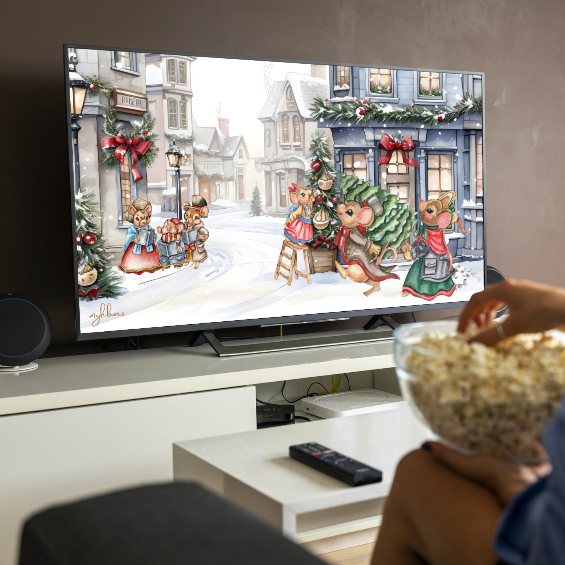 Prelude to Christmas Desktop, Laptop & Smart TV Digital Wallpaper product image (6)