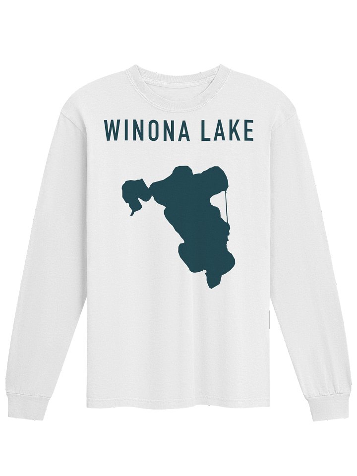 Lake Lines Comfort Colors Long Sleeve — Sunwashed