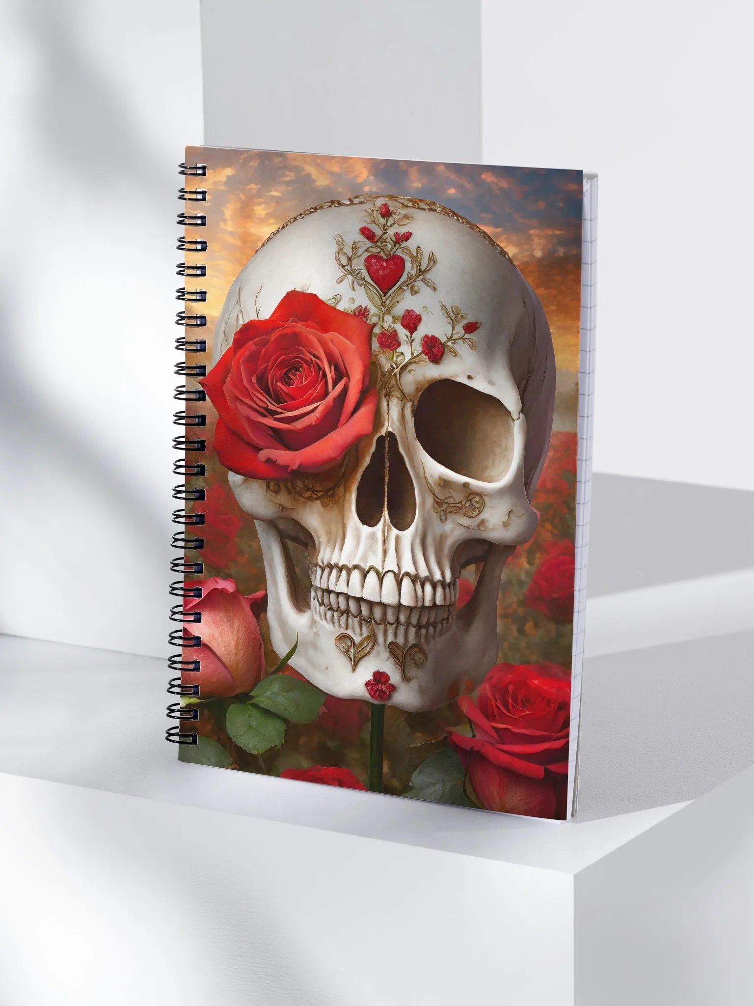 Love you to Death Spiral Notebook product image (4)