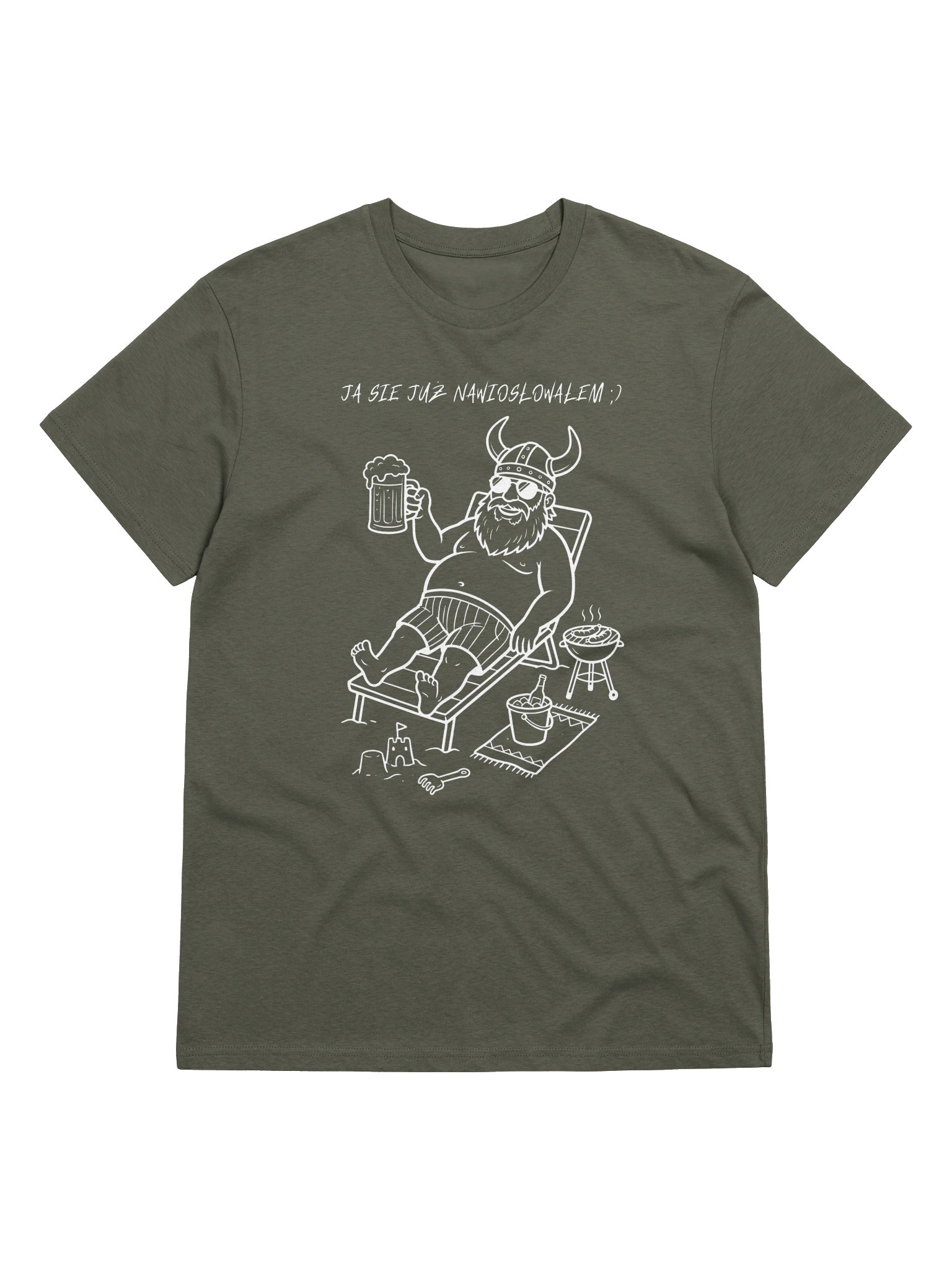 Ja się już nawiosłowałem - unisex t-shirt z bawełny organicznej product image (24)
