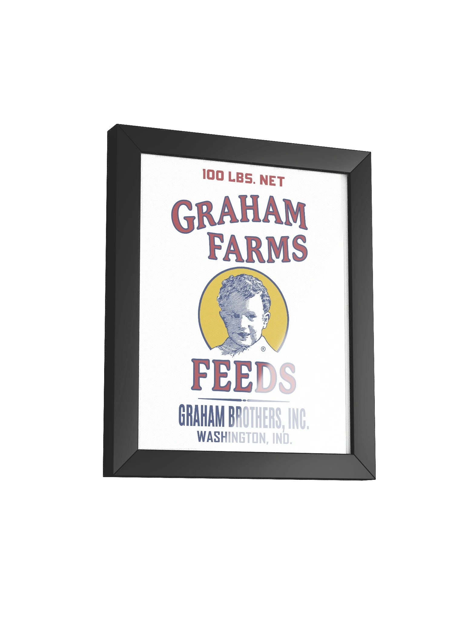 Graham Farms Feeds Bag Logo Poster product image (2)