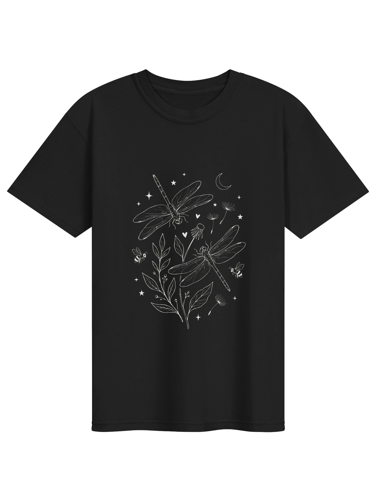 Moonlit Dragonfly Garden Tee product image (1)