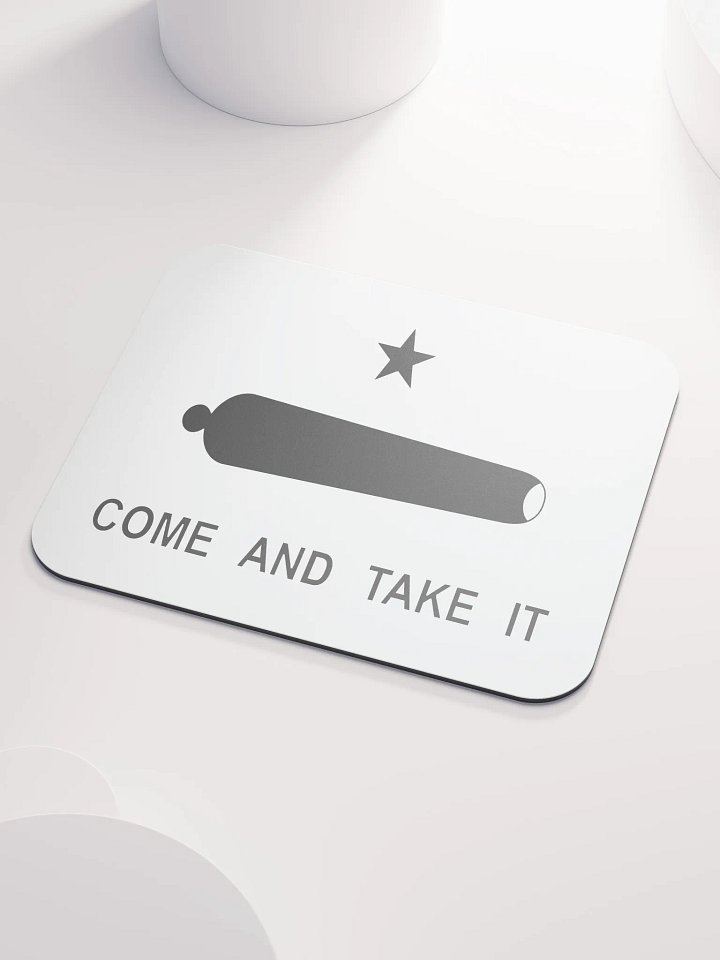 "Liberty Defender Mouse Pad – Come and Take It Edition" product image (1)