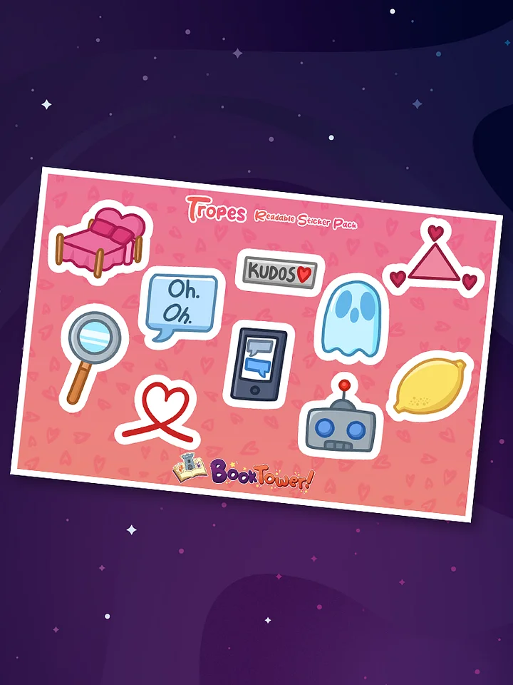 Tropes Sticker Pack - Sticker Sheet product image (1)