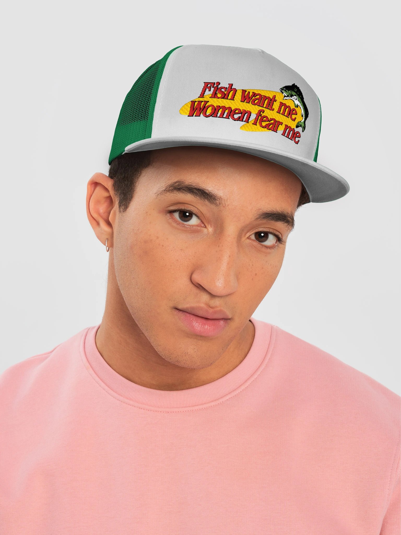 Fish Want Me, Women Fear Me Trucker Cap product image (10)