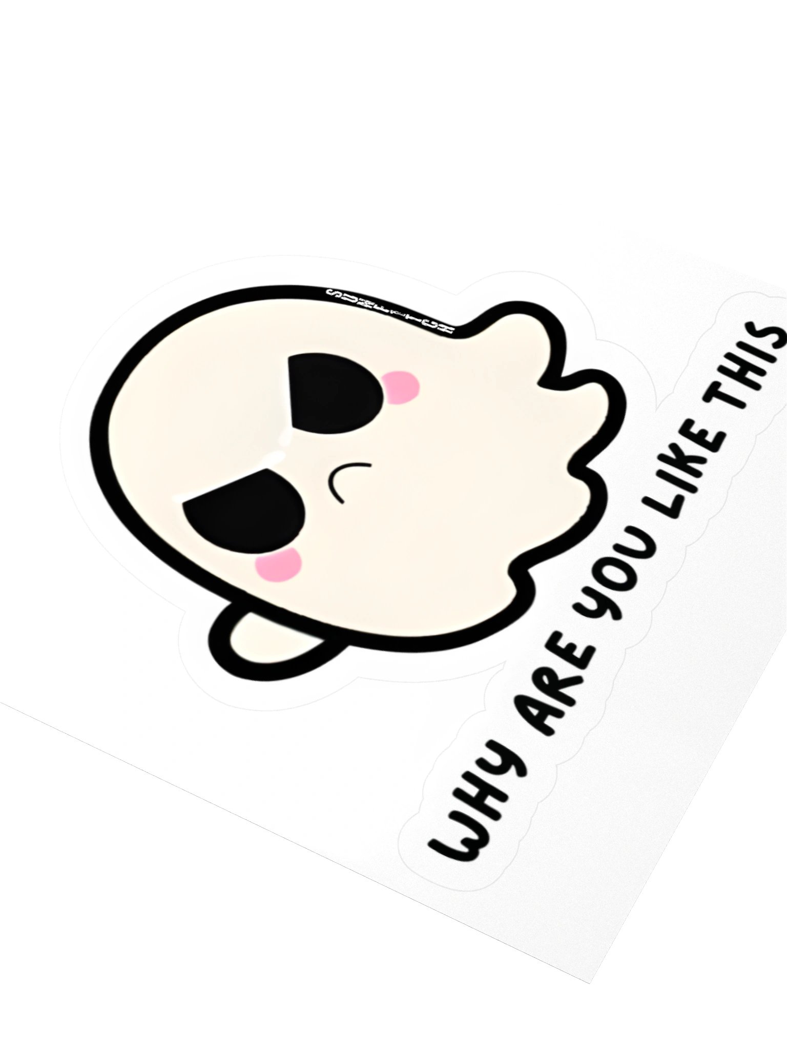 Why Are You Like This Sticker product image (3)