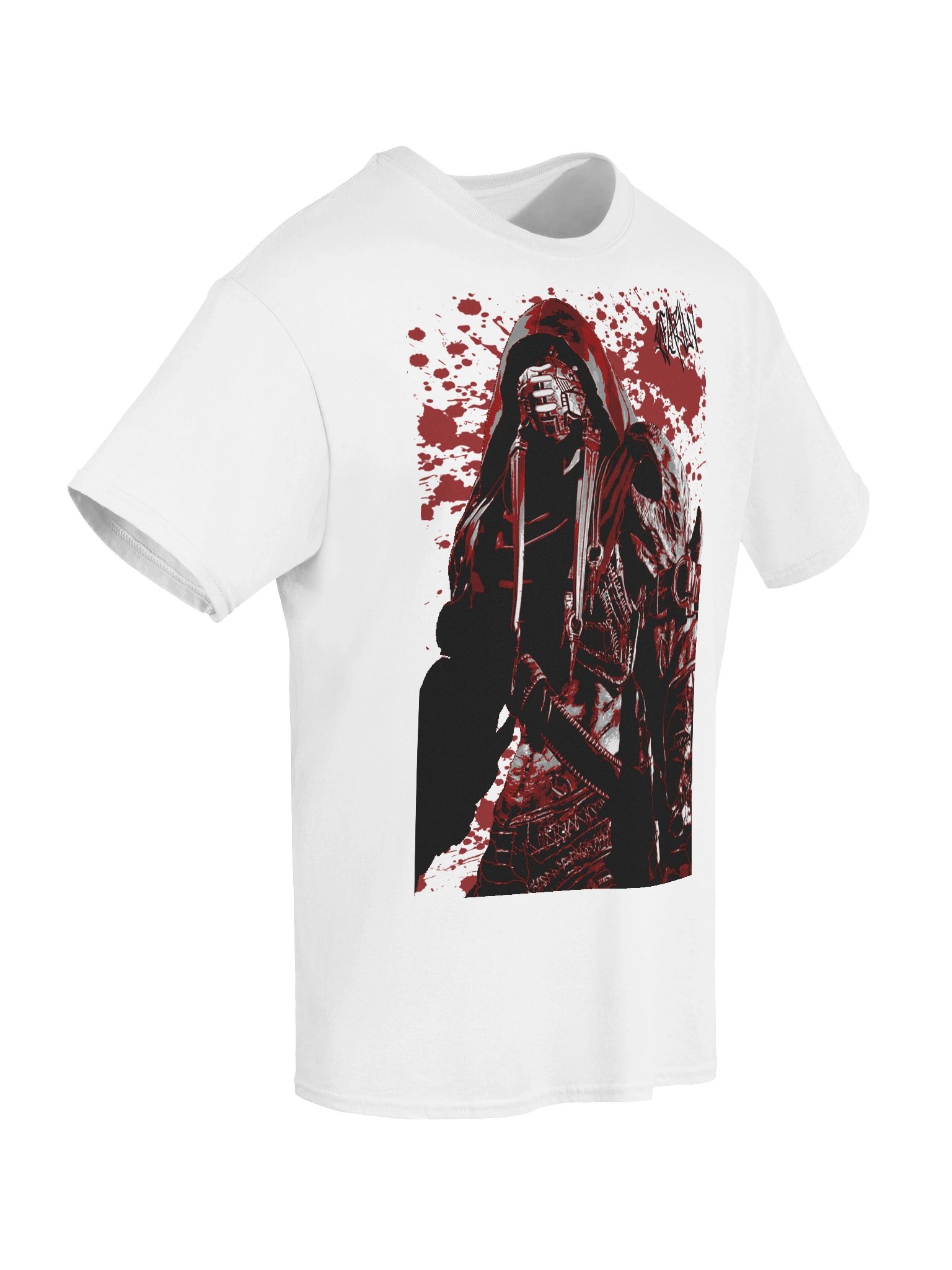 Skorge paintint tee (WHITE) product image (8)