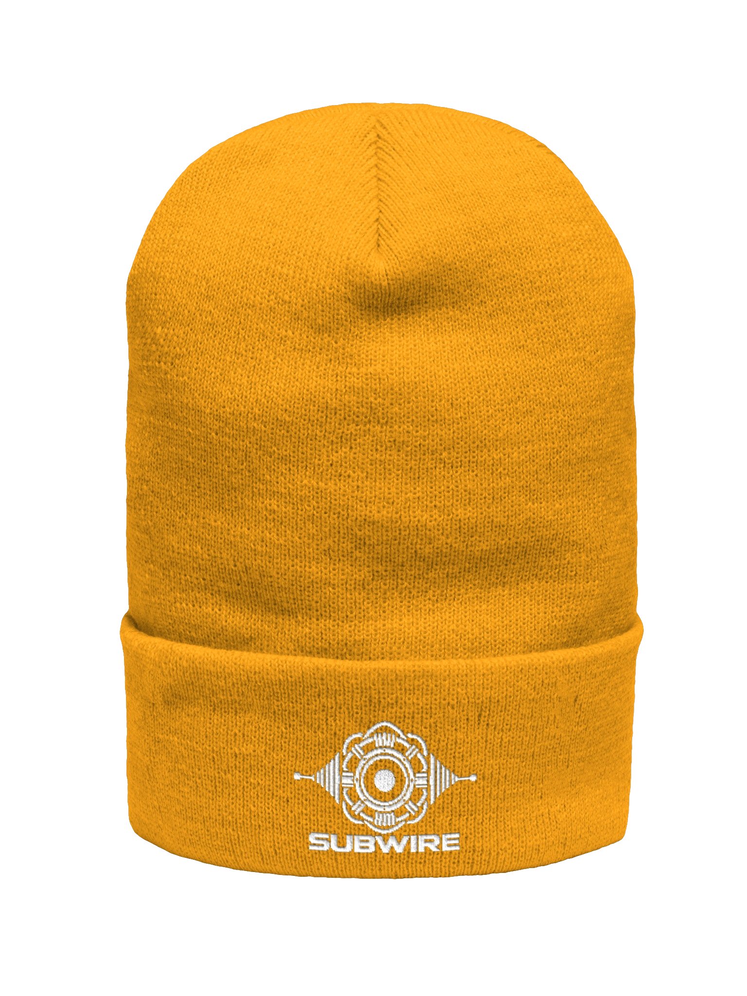 SUBWIRE White Logo Beanie product image (31)