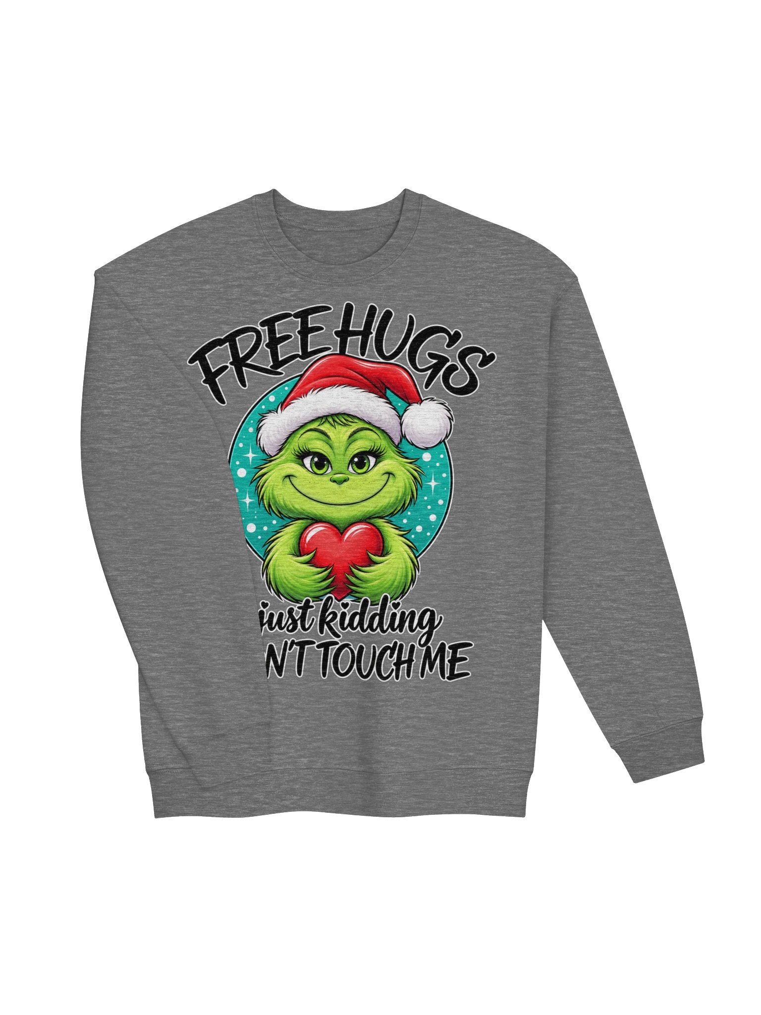 Free Hugs Grinch Sweatshirt product image (11)