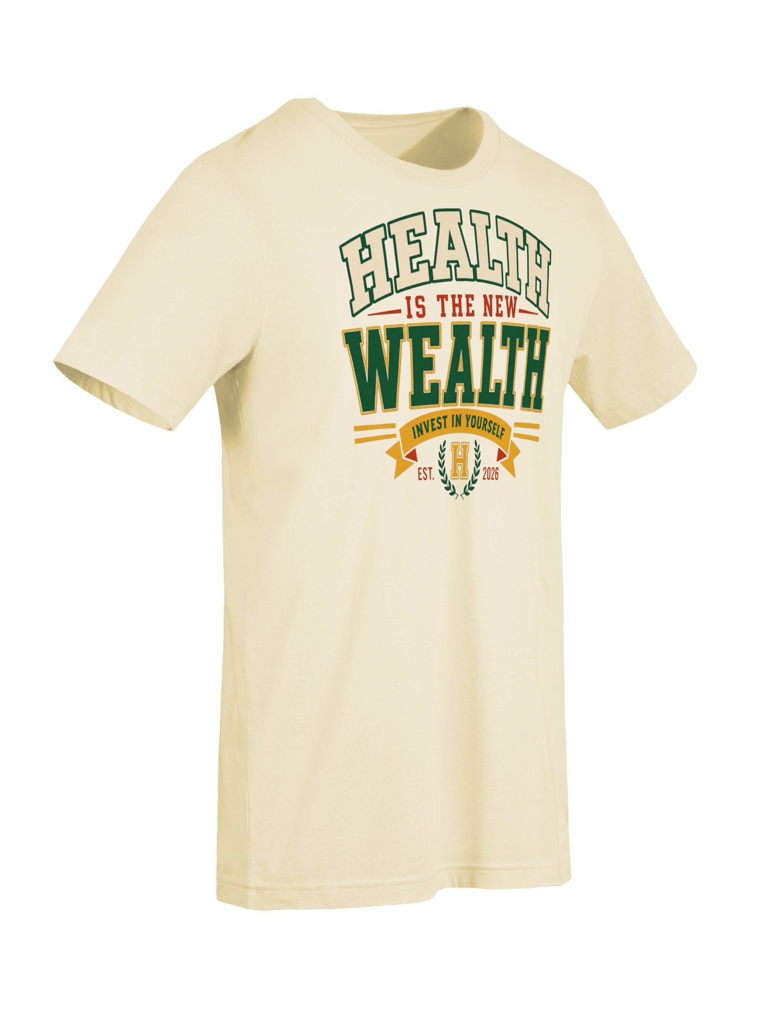 Health Is the New Wealth Unisex T-Shirt product image (8)