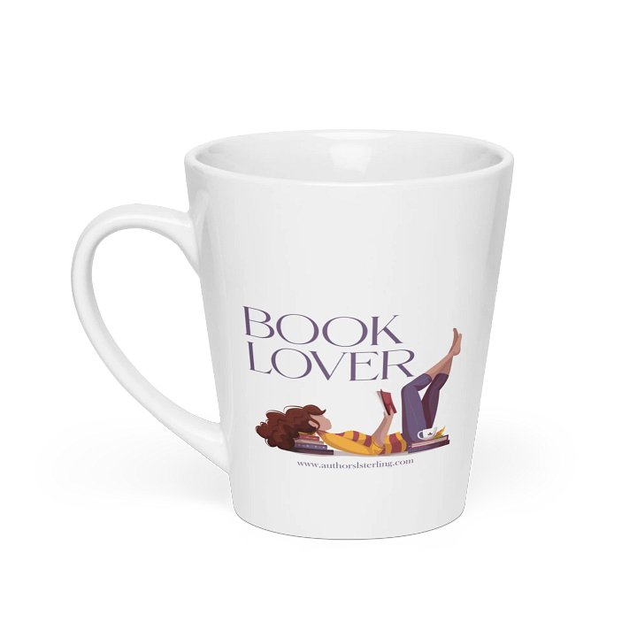 Book Lover Latte Mug product image (1)