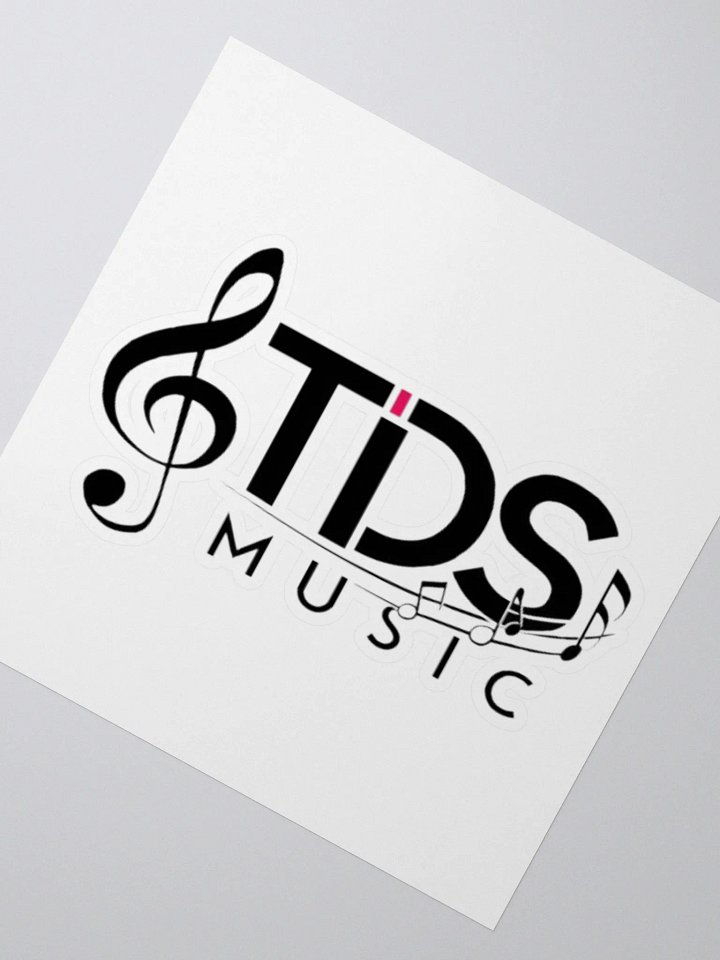 Exclusive TDS MUSIC Logo Sticker - Premium Kiss Cut Vinyl product image (2)