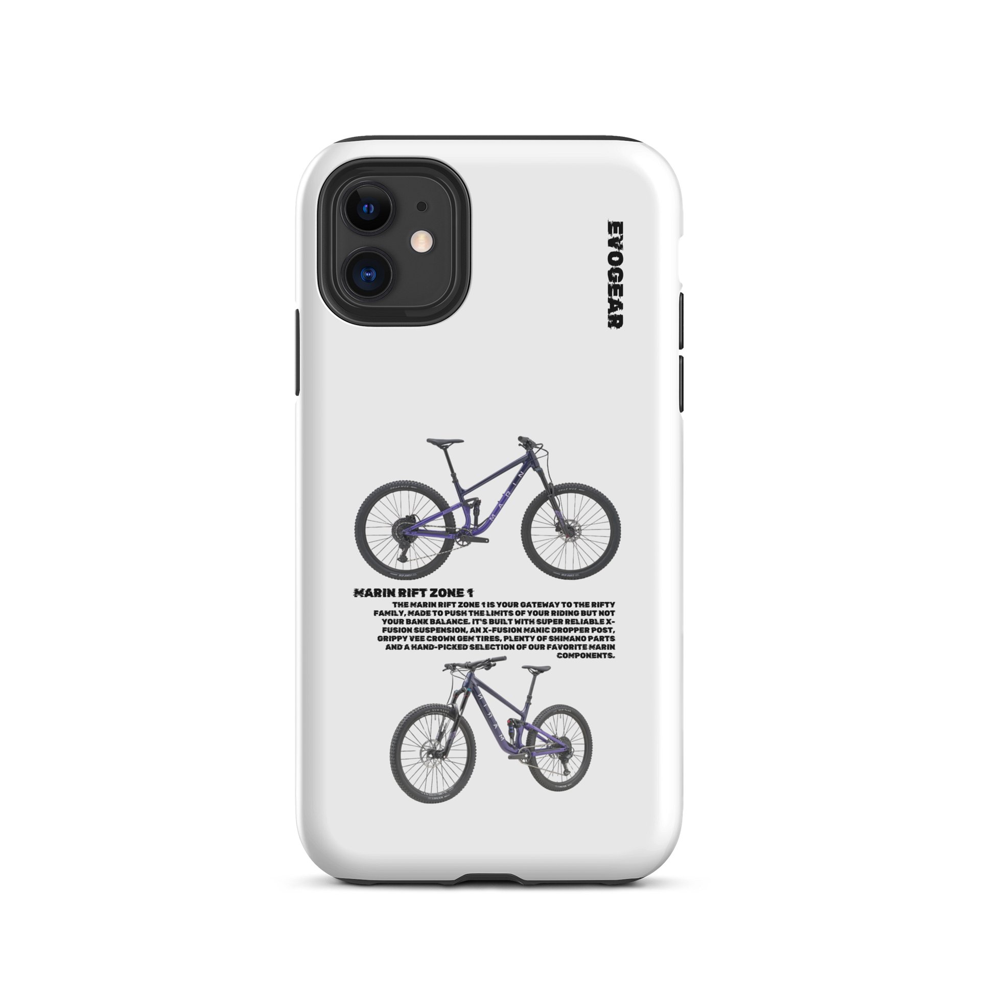 White Marin Rift Zone 1 iPhone Case product image (47)