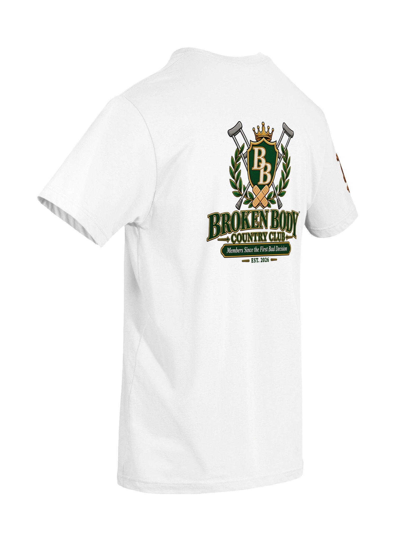 Funny Golf Shirt — Broken Body Country Club™ Members Since the First Bad Decision product image (9)