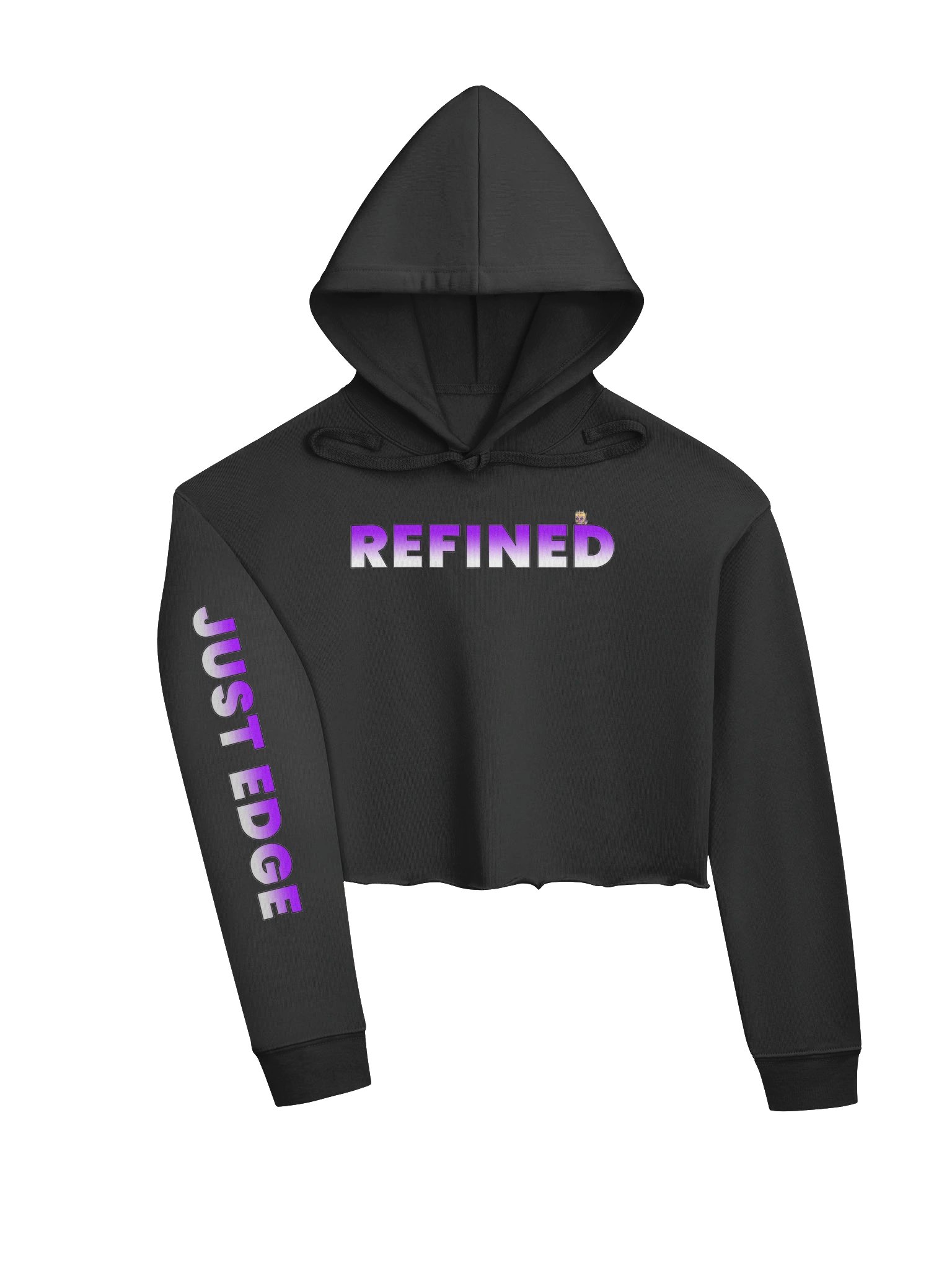 Just Edge Gradient Crop Hoodie product image (6)