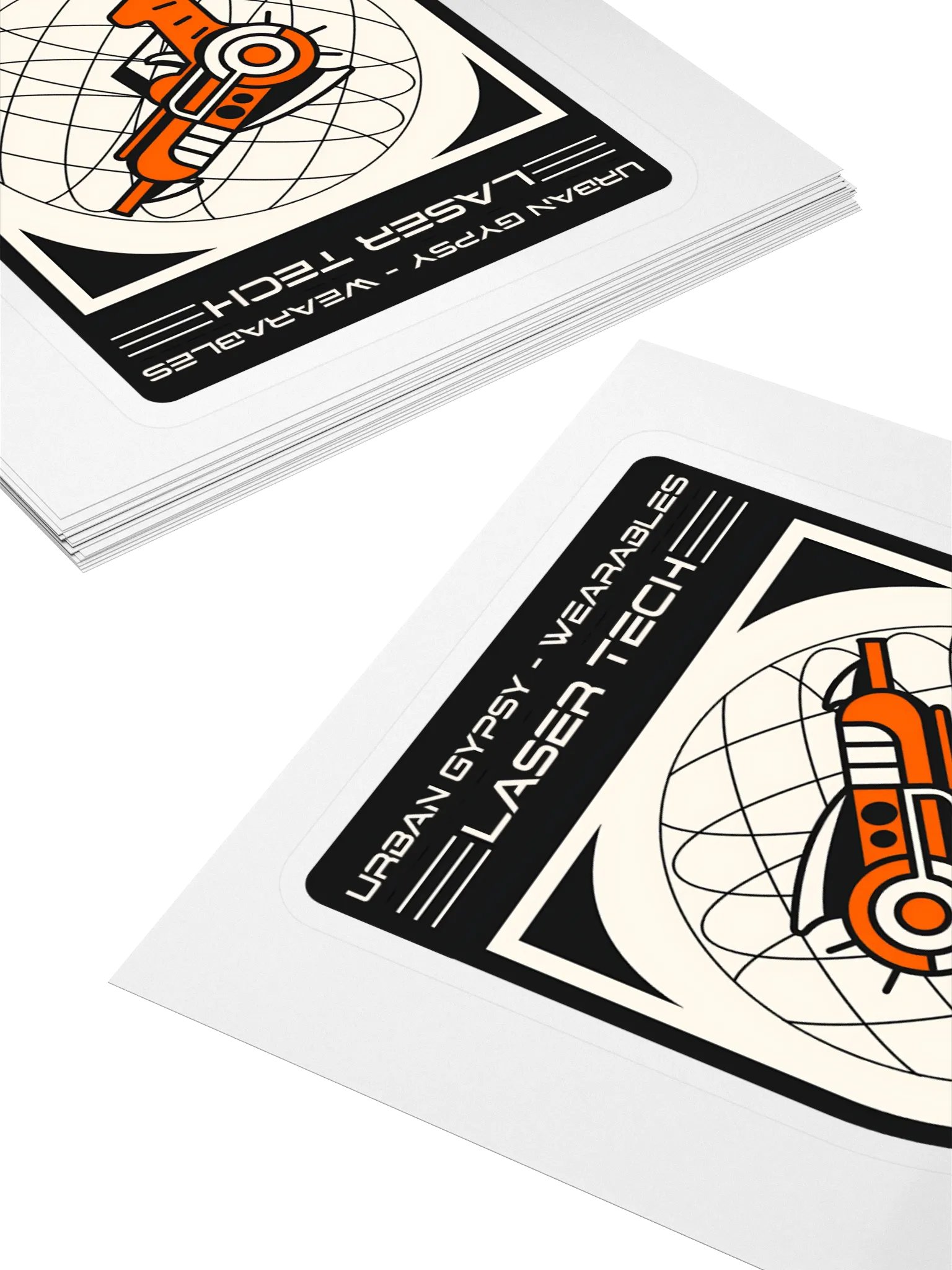 Laser Tech Kiss Cut Sticker product image (4)