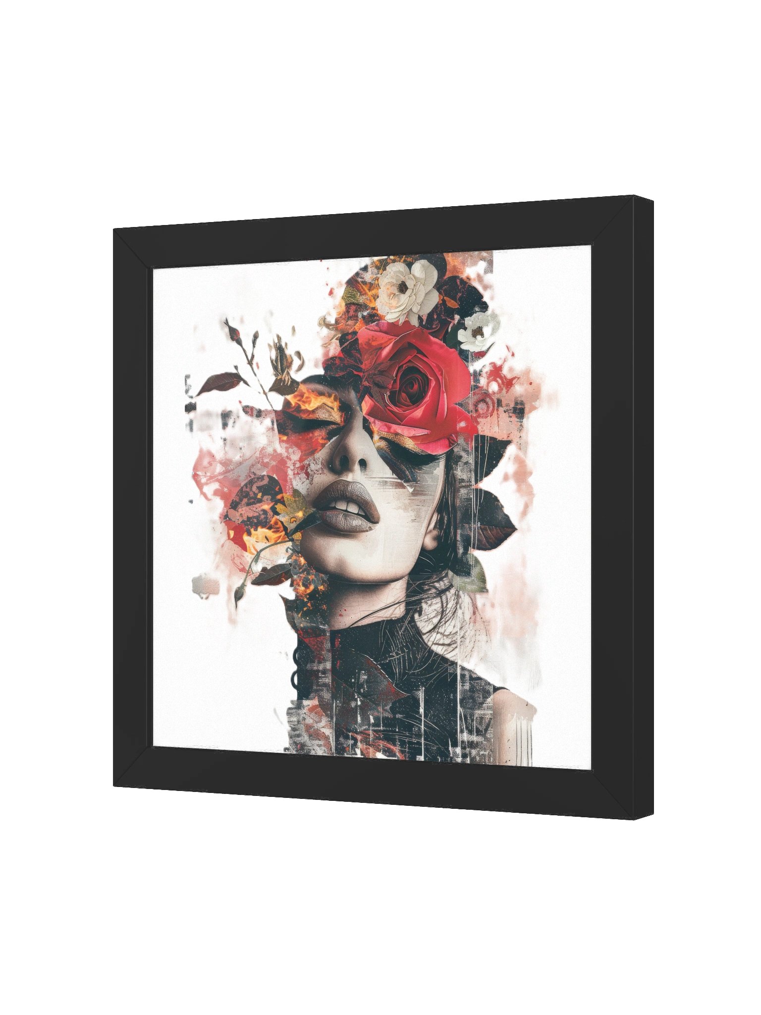 Floral Chaos Framed Poster product image (2)