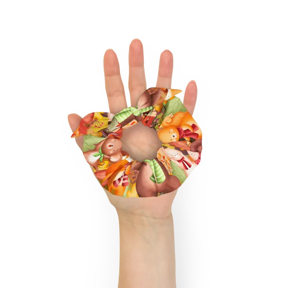 Autumn Animal Adventure Scrunchie product image (9)