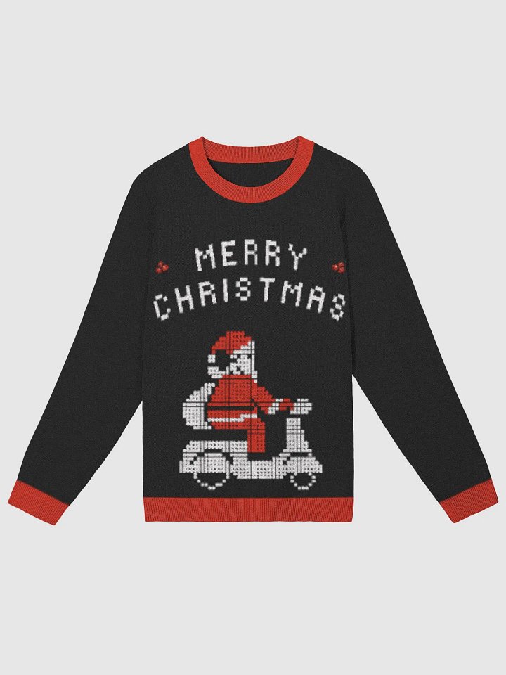 Santa Scooter Knitted Crewneck product image (5)