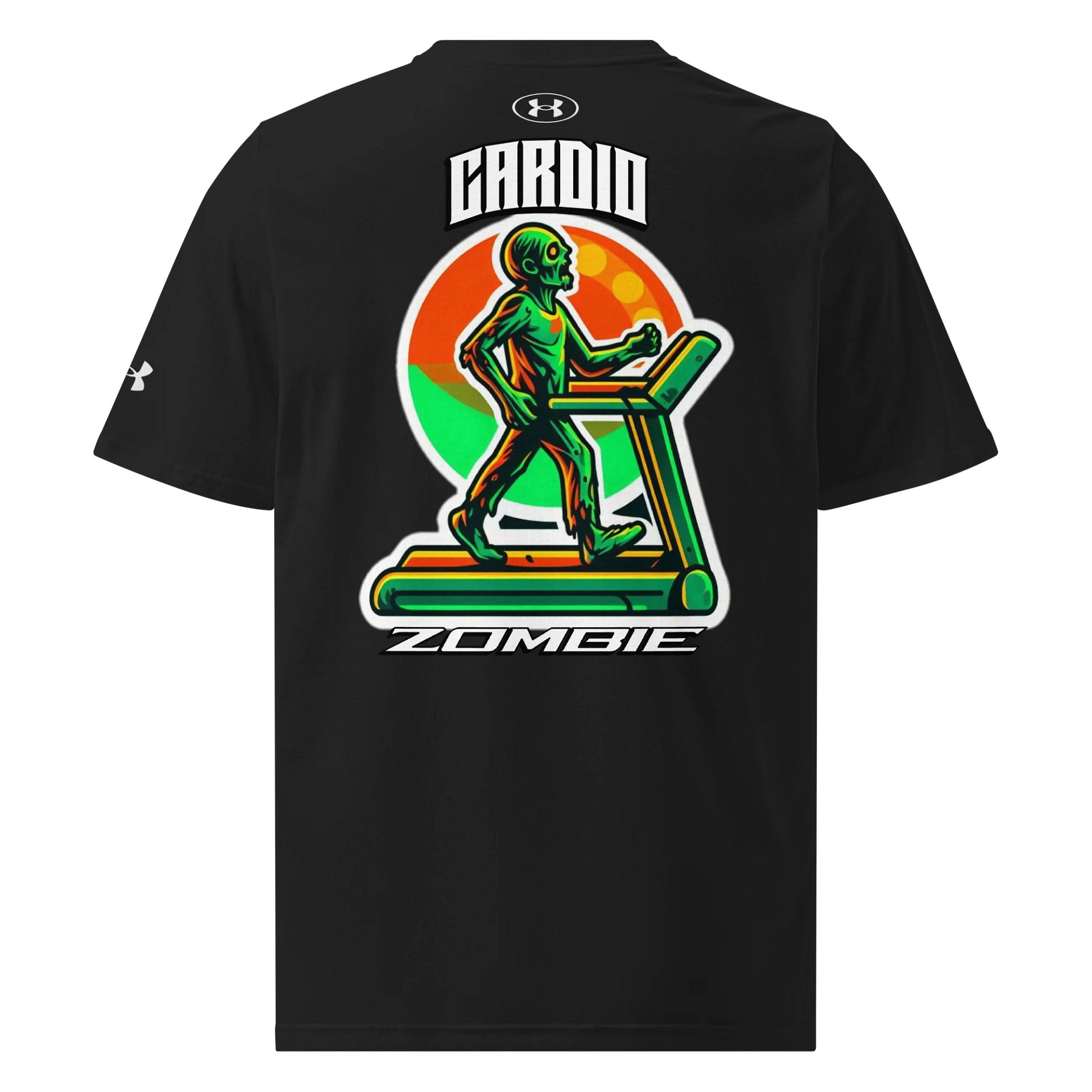 Cardio Zombie Graphic Athletic Tee product image (1)