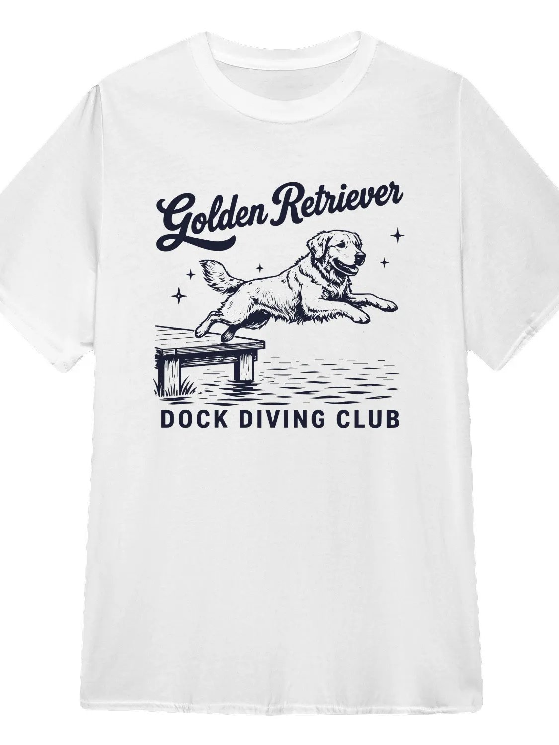 Golden Retriever Dock Diving Club Shirt product image (112)