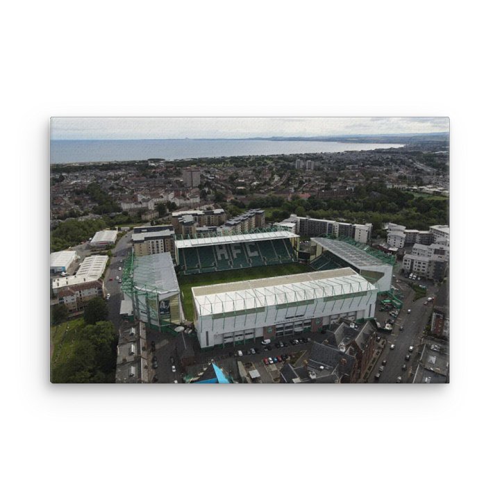 Easter Road Canvas Print – Leith’s Temple of Green product image (1)